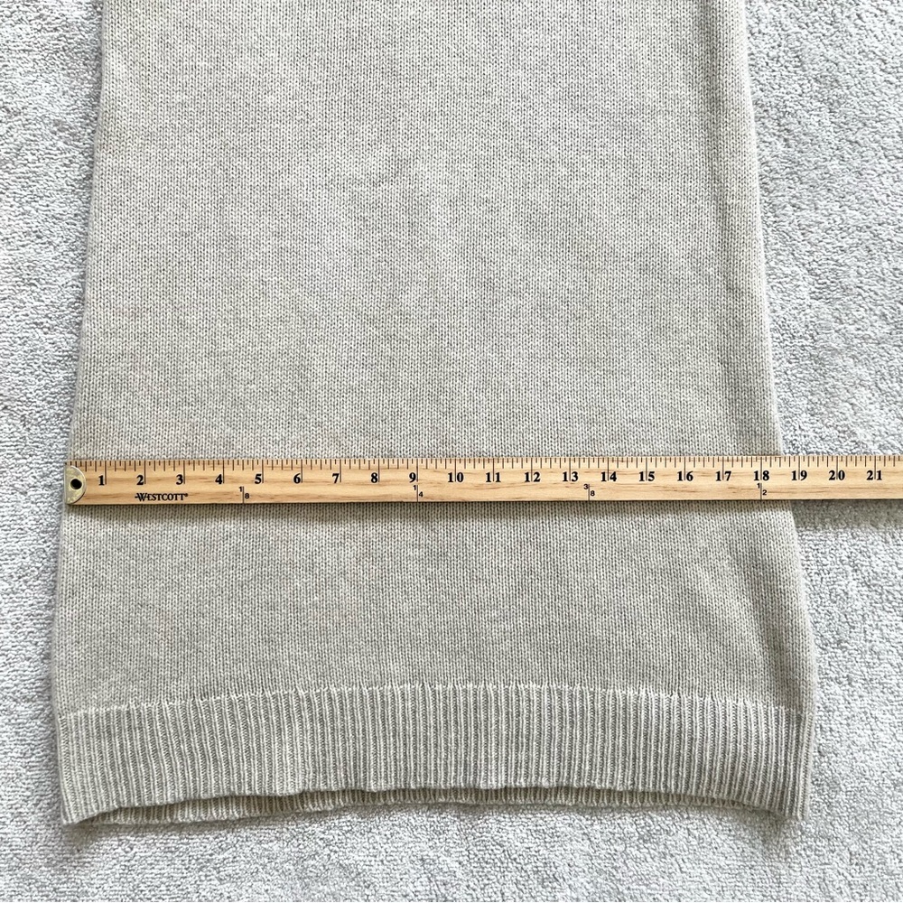 MADEWELL 100% MERINO WOOL Lace-Up Sweater-Dress Size Small Minimalist Chic - Picture 9 of 11